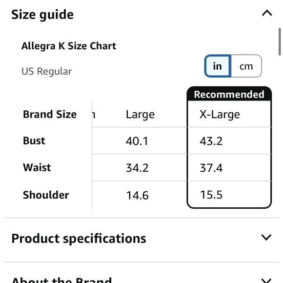 Allegra K Deep Red Long Sleeve Top - Picture 7 of 7